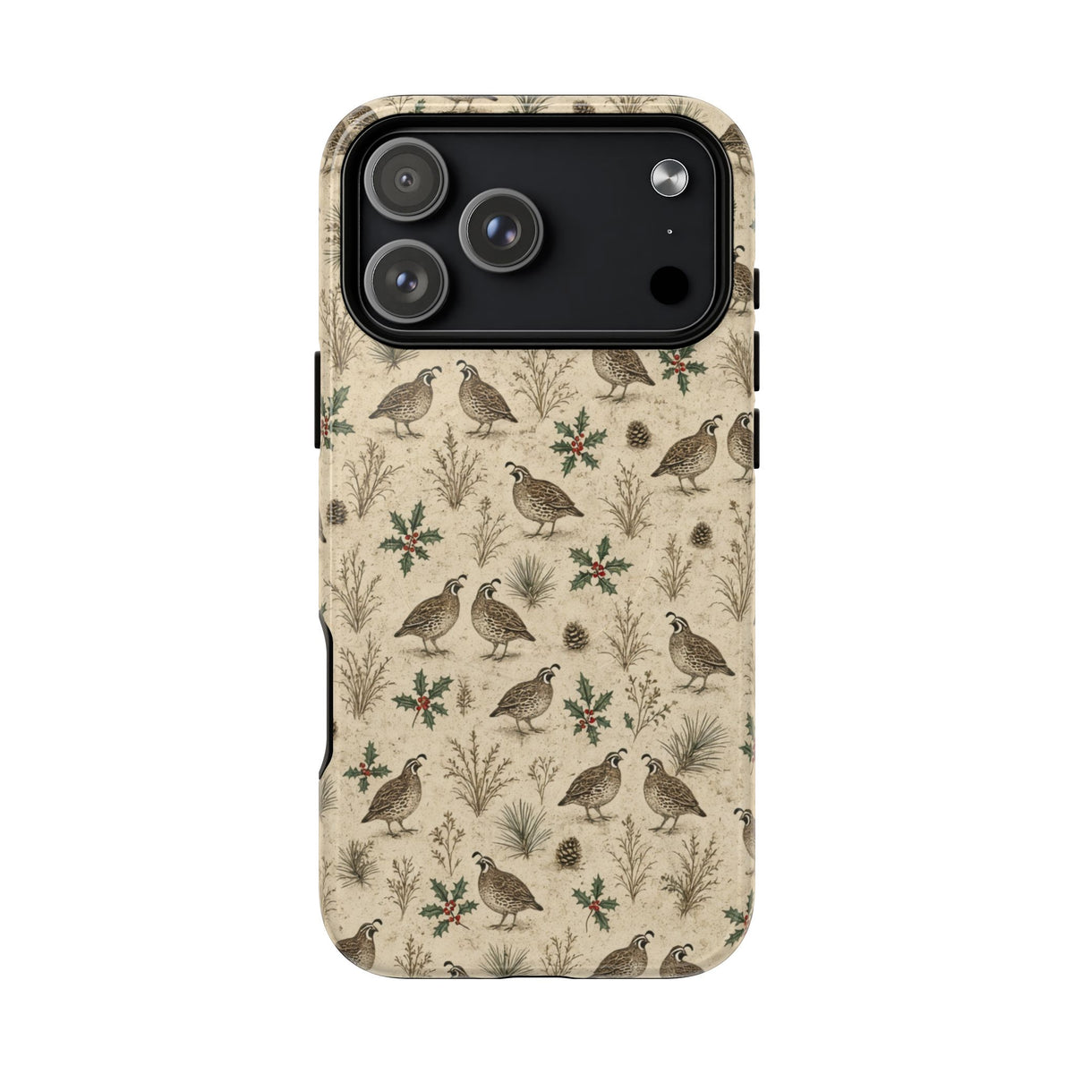 Winter Quail Magnetic Case