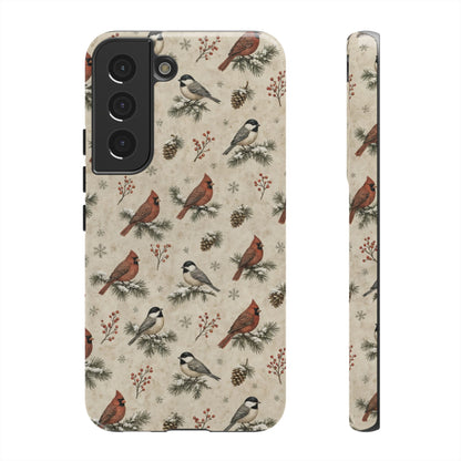 Cardinals And Chickadees Tough Case