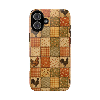Chickens Patchwork Tough Case