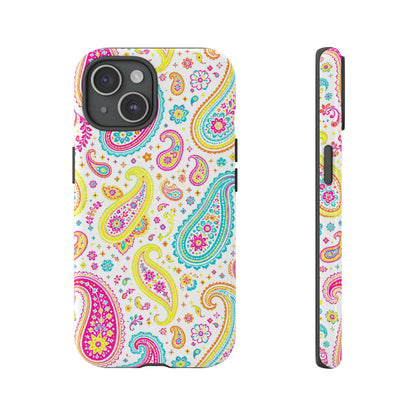 Neon Paisley Tough Case