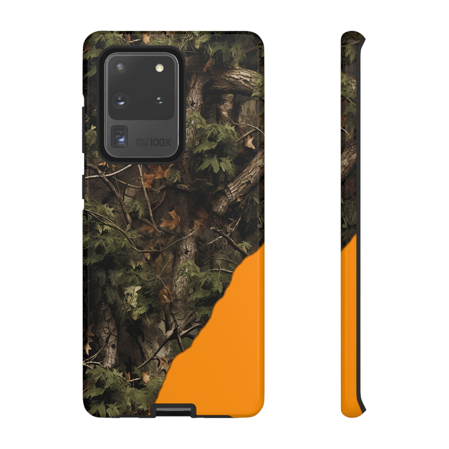 Torn Camo Orange Tough Case