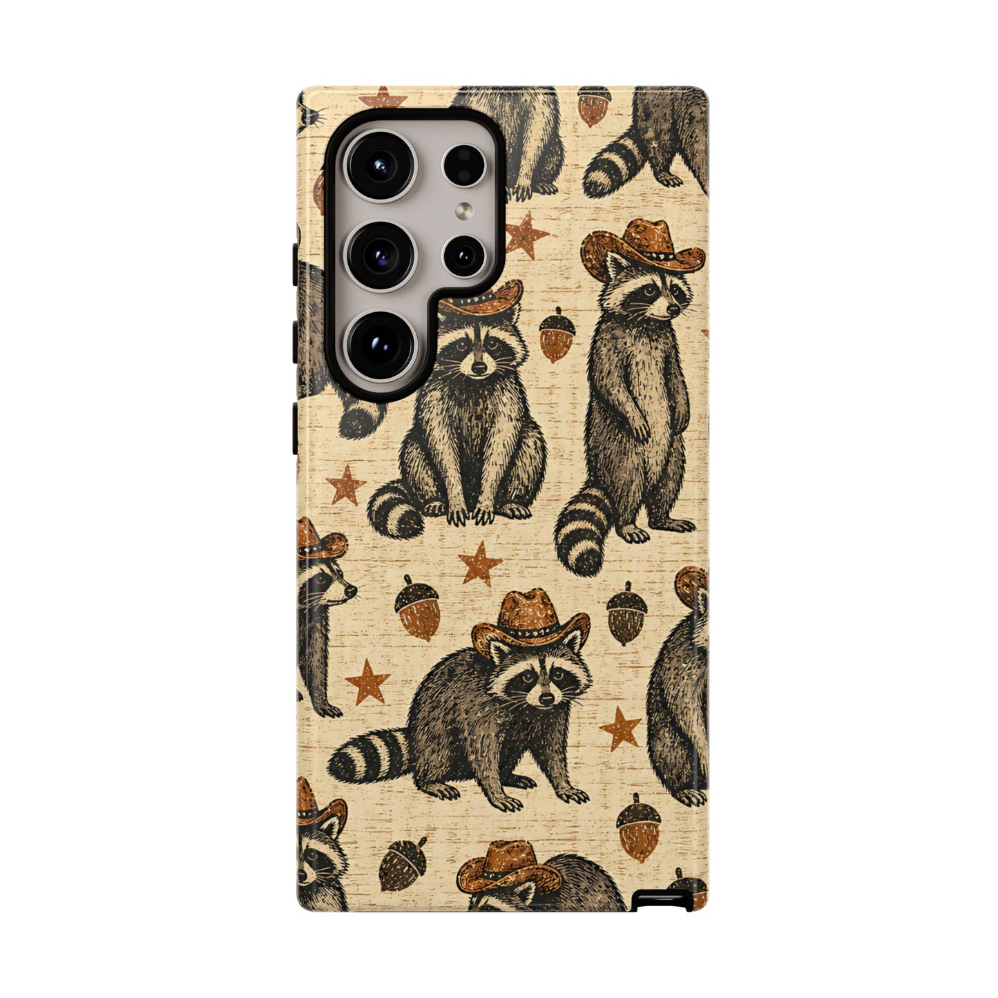Retro Raccoon Tough Case