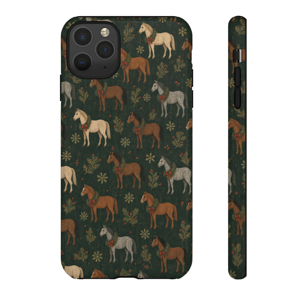 Wreath Horses Tough Case