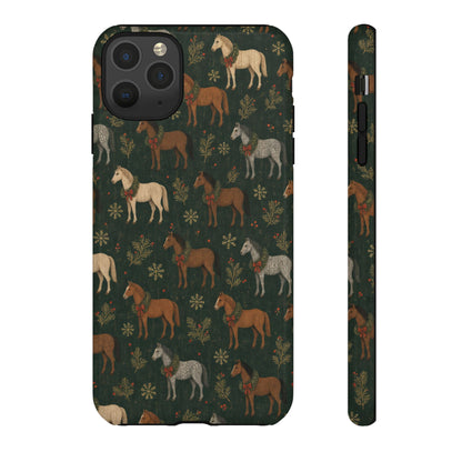 Wreath Horses Tough Case