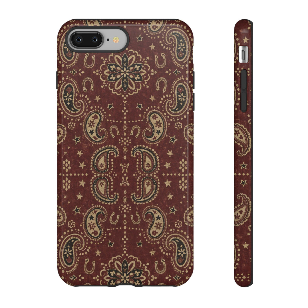 Burgundy Bandana Tough Case