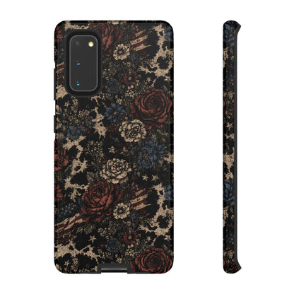 USA Cowhide Bloom Tough Case