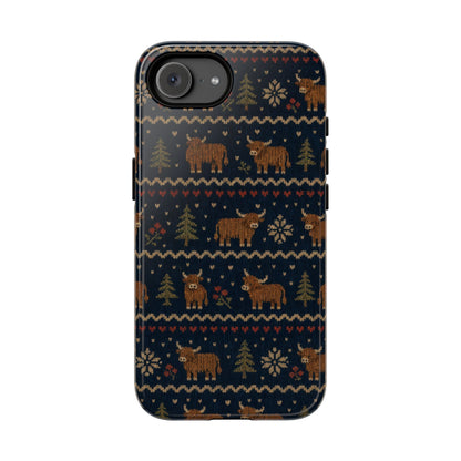 Highland Cow Sweater Tough Case