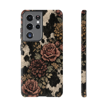 Cowhide Bloom Tough Case