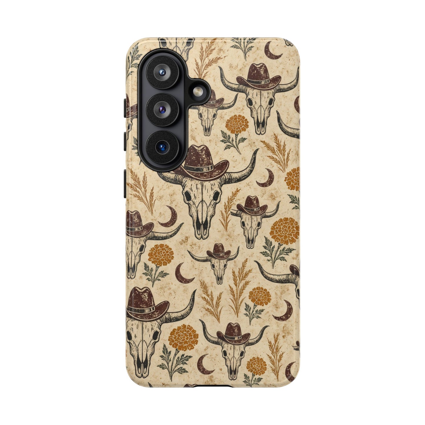 Marigold Skull Tough Case