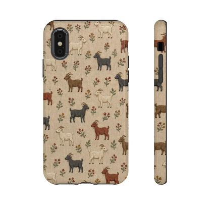Stitched Goats Tough Case