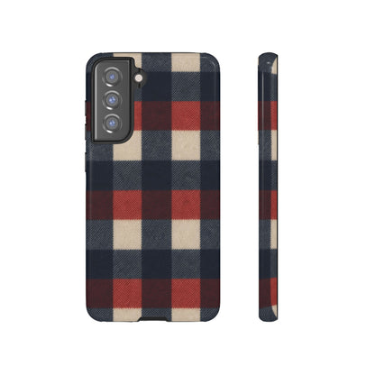 Patriotic Plaid Tough Case