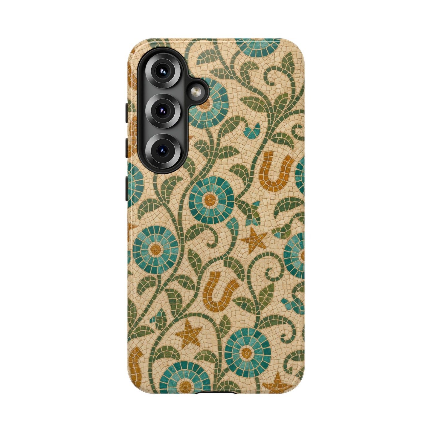 Turquoise Horseshoe Mosaic Tough Case