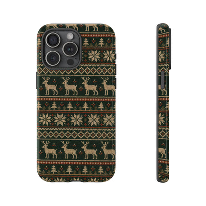 Fair Isle Deer Tough Case