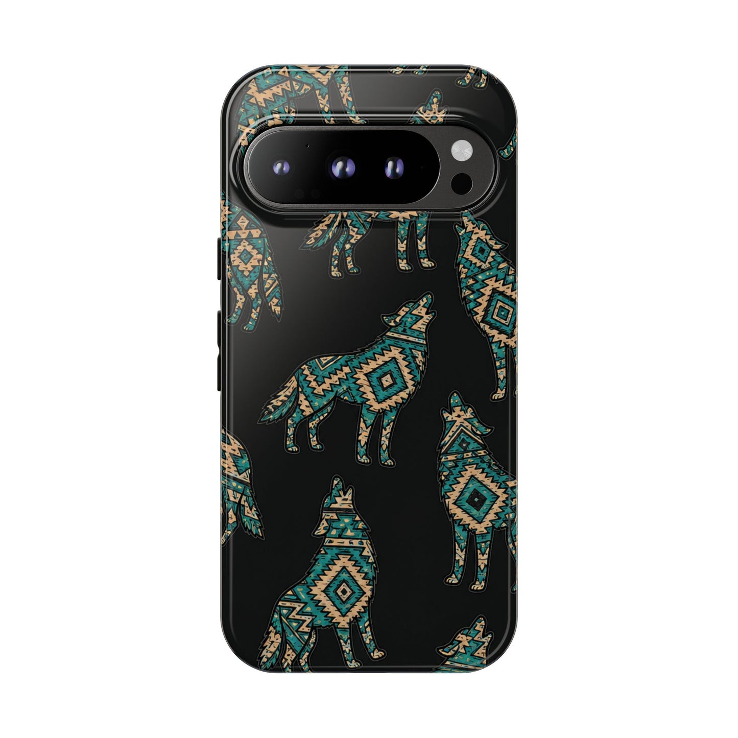 Turquoise Wolf Tough Case