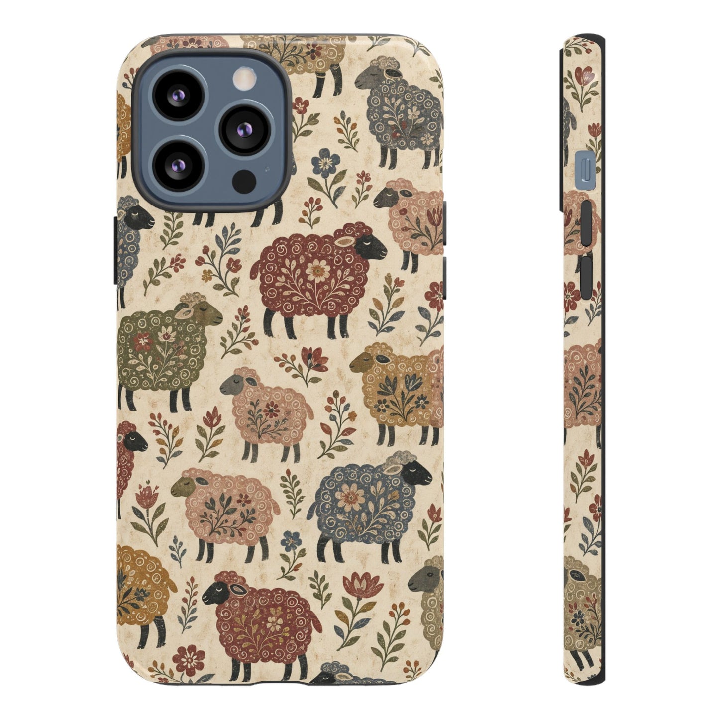 Folk Sheep Tough Case