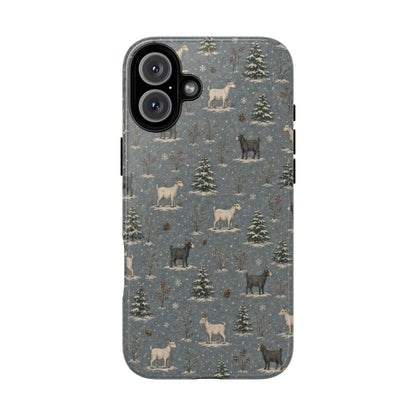 Snowy Goats Tough Case