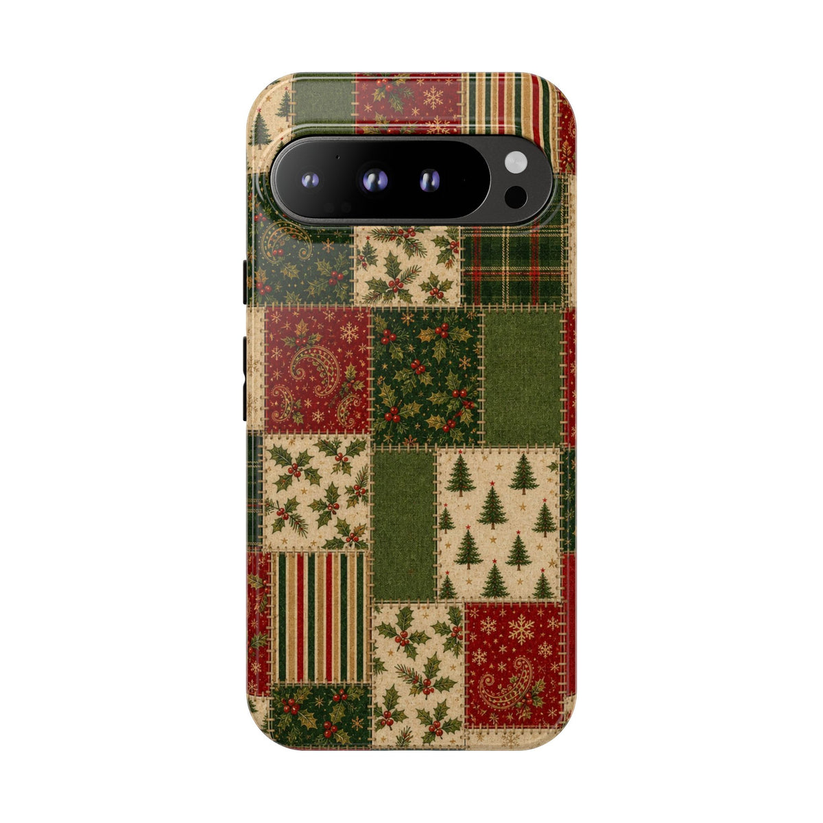 Holiday Patchwork Tough Case