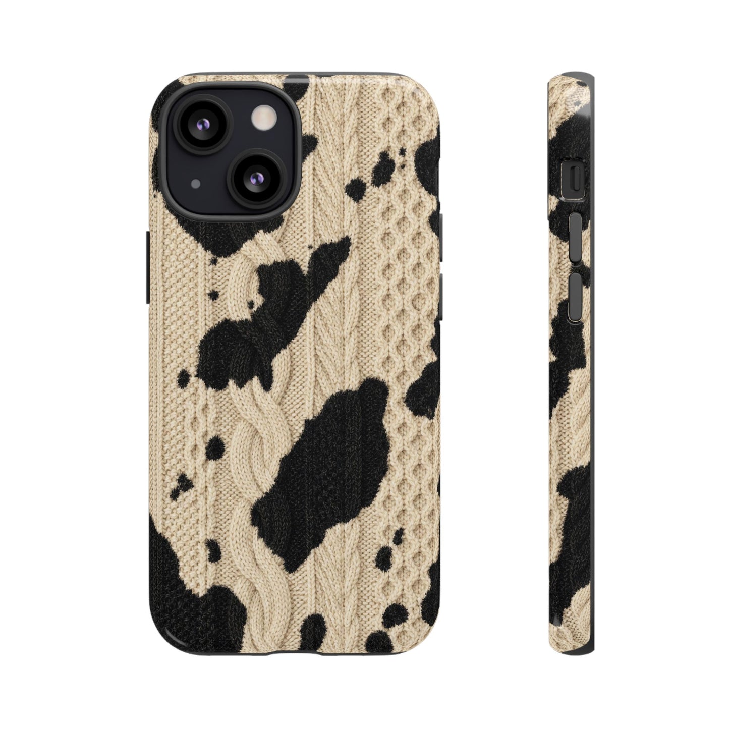 Cable Knit Cowhide Tough Case