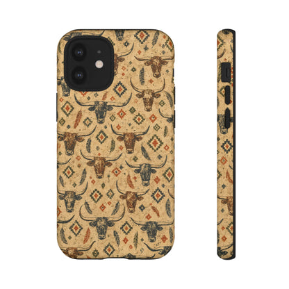 Longhorn Aztec Tough Case
