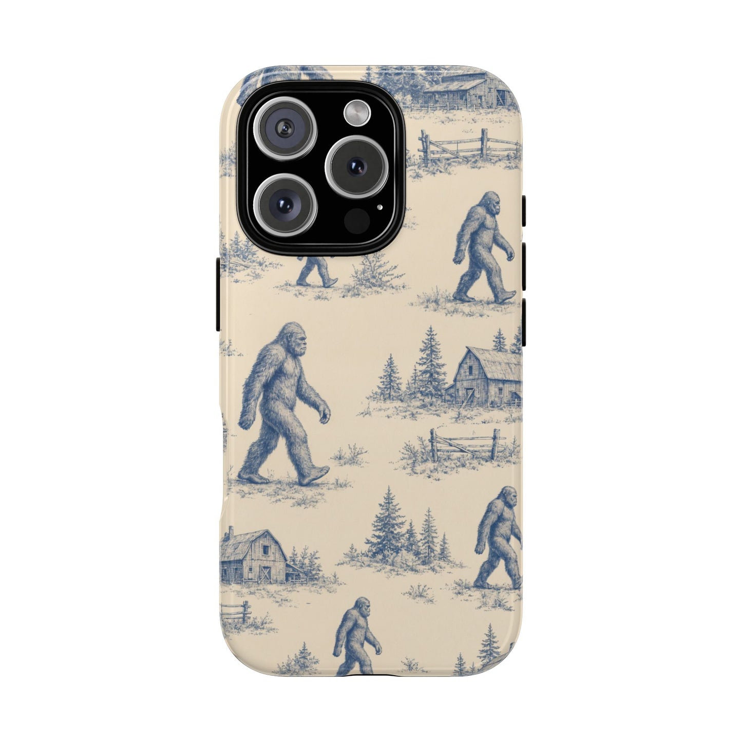 Bigfoot Toile Tough Case