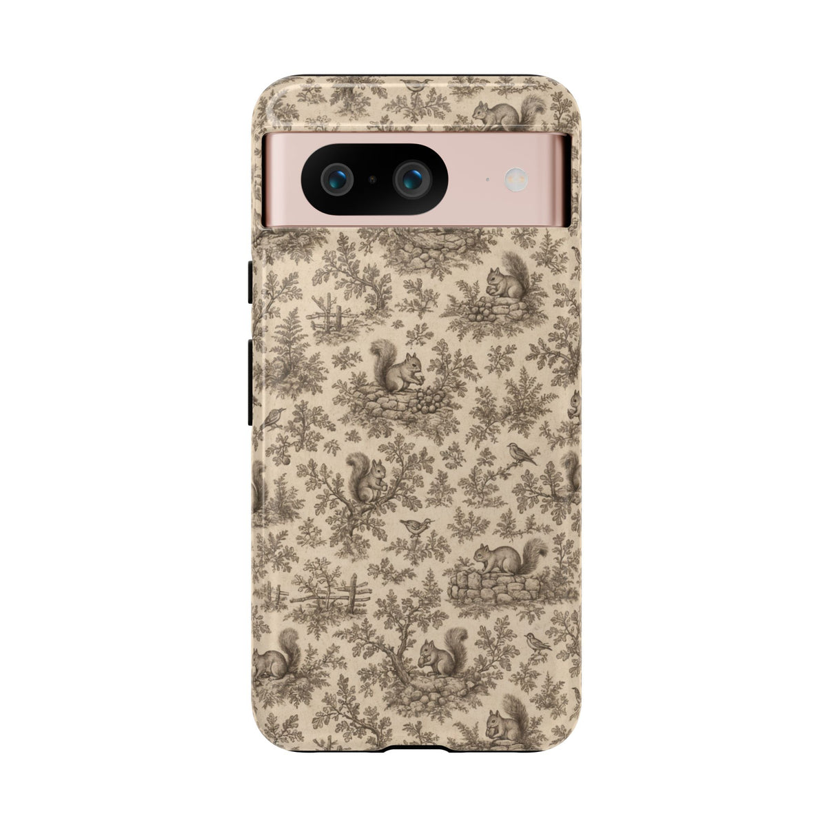 Squirrel Toile Tough Case