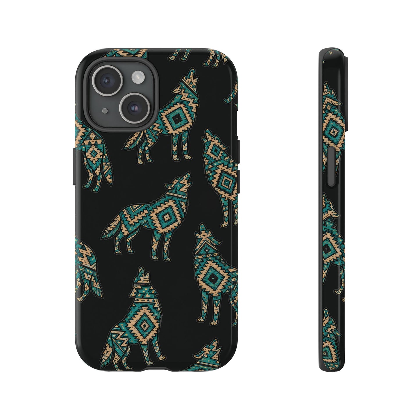 Turquoise Wolf Tough Case