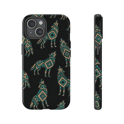 Turquoise Wolf Tough Case