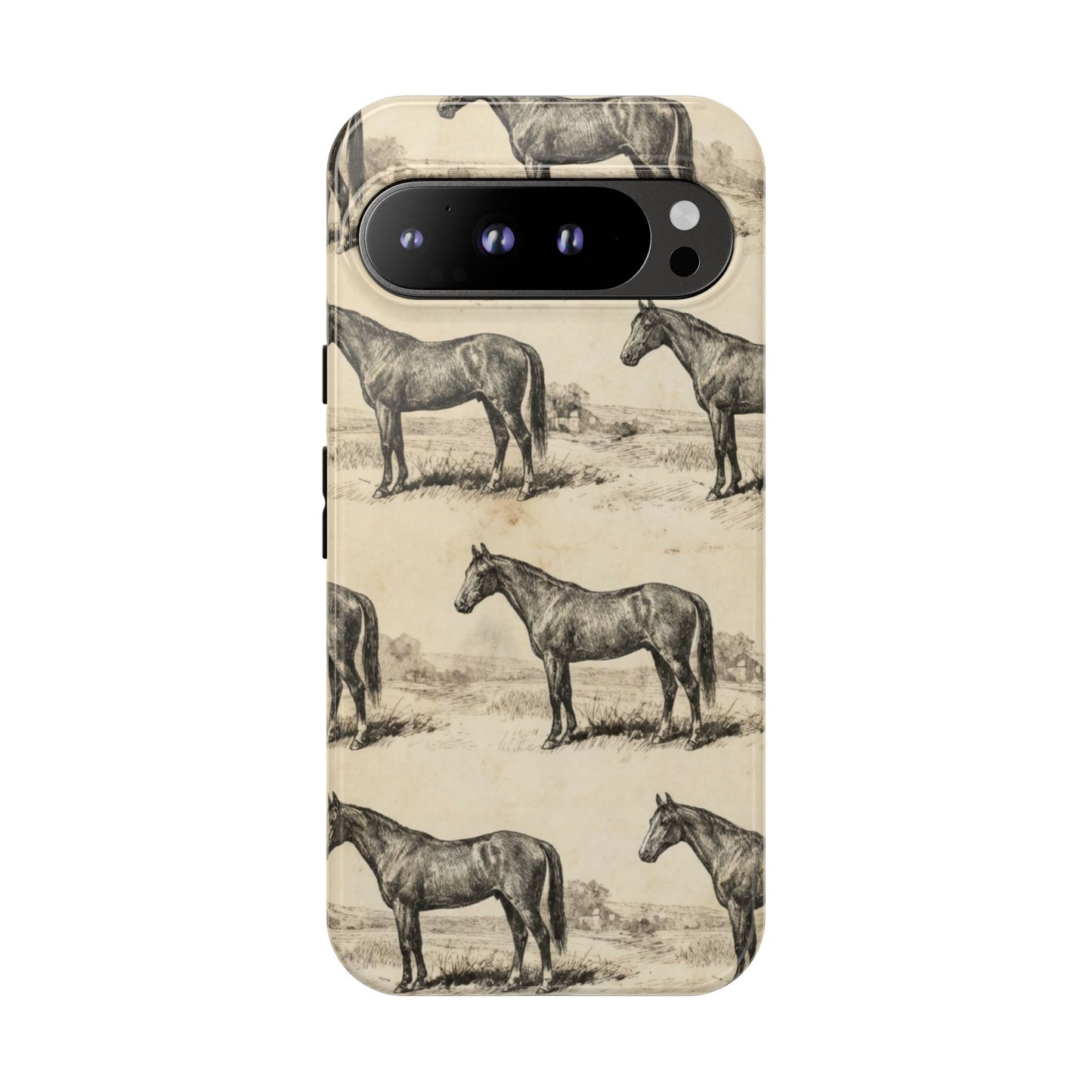 Vintage Horses Tough Case
