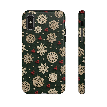 Crochet Snowflakes Tough Case