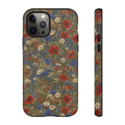 Patriotic Wildflowers Tough Case