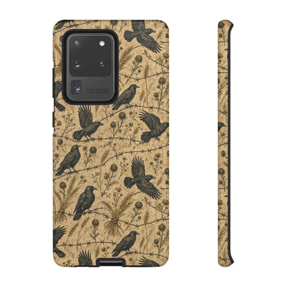 Crow Wheat Barbwire Tough Case