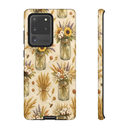 Wheat + Mason Jars Tough Case