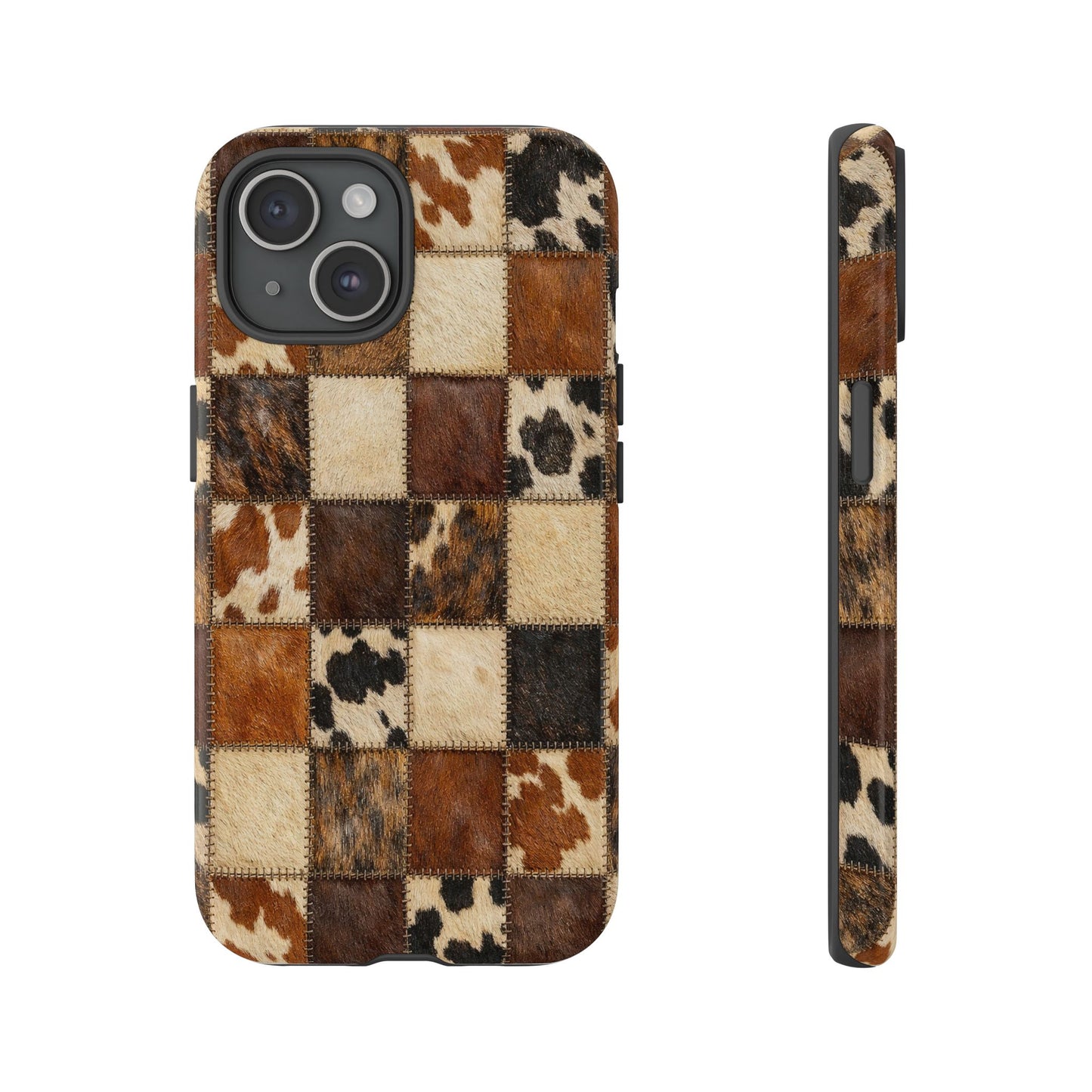 Cowhide Quilt Tough Case