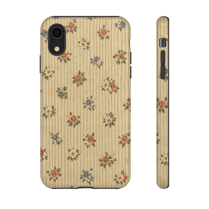 Striped Floral Tough Case