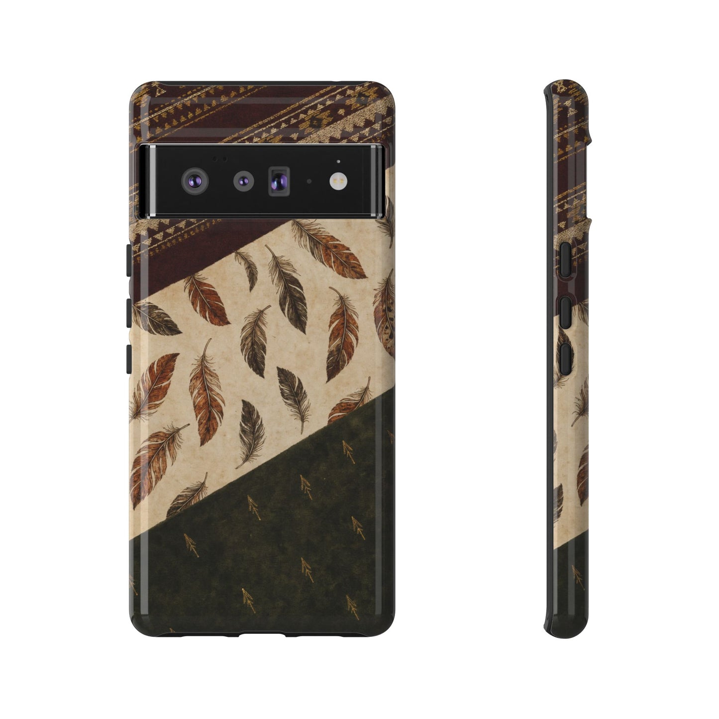 Feather Aztec Swaths Tough Case