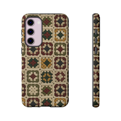 Christmas Granny Square Tough Case