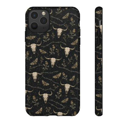 Bull Skull Barbwire Tough Case