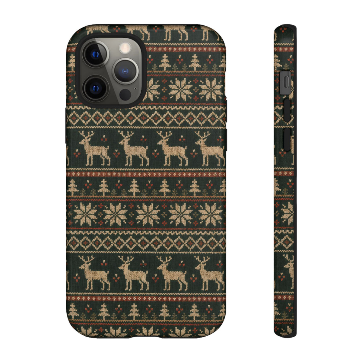 Fair Isle Deer Tough Case
