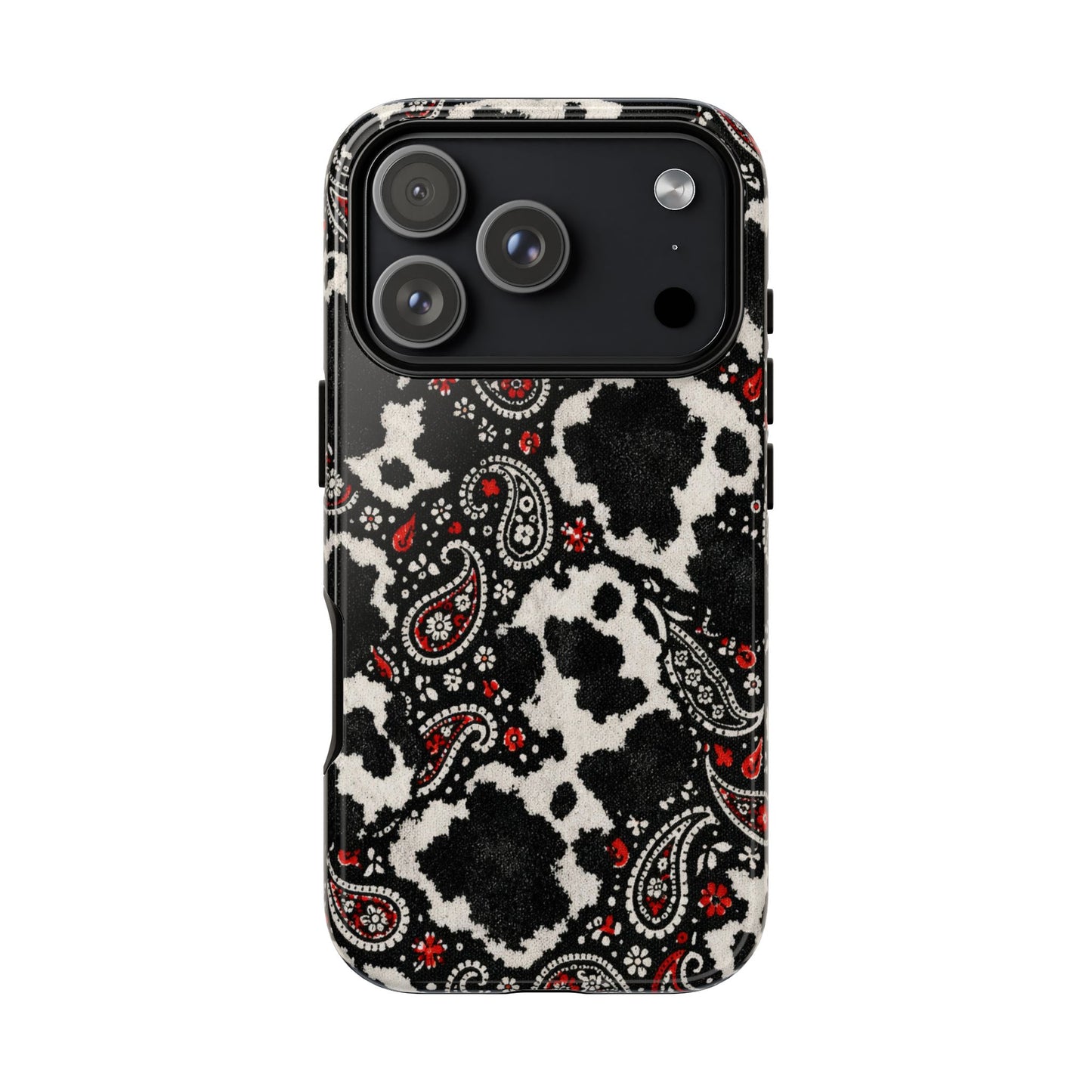 Paisley Cowhide Tough Case