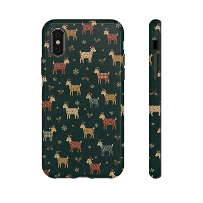 Yuletide Goats Tough Case