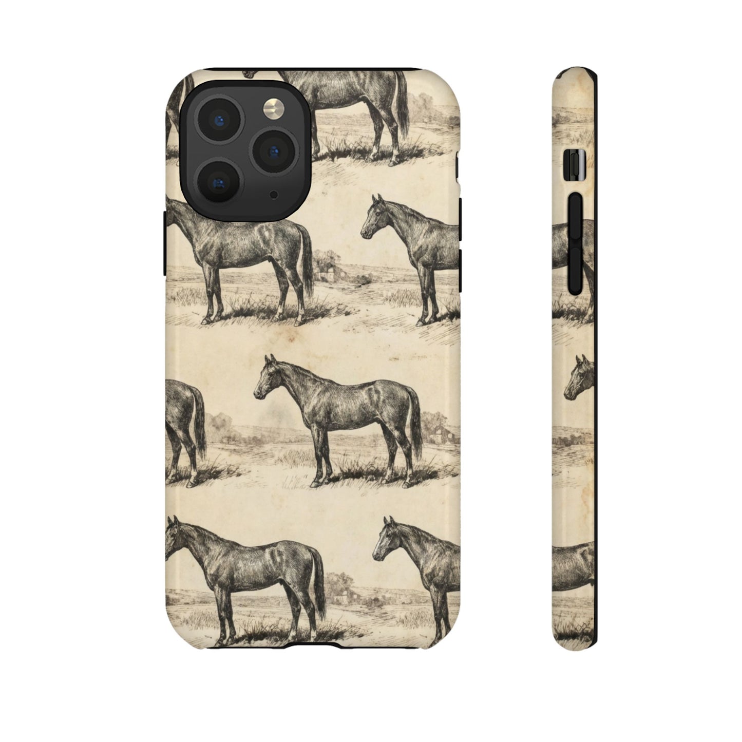 Vintage Horses Tough Case