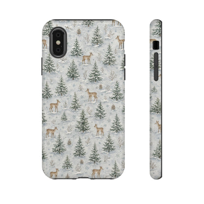 Winter Woodland Deer Tough Case