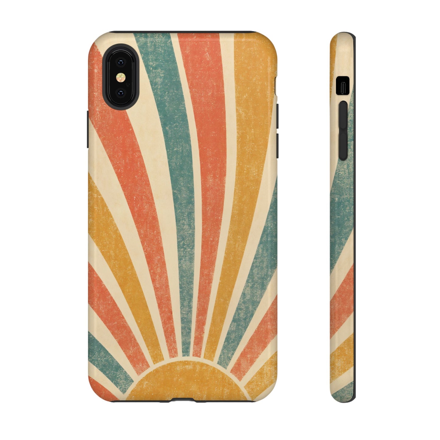 Retro Sun Rays Tough Case
