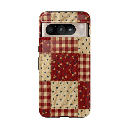 Gingham Stars Tough Case