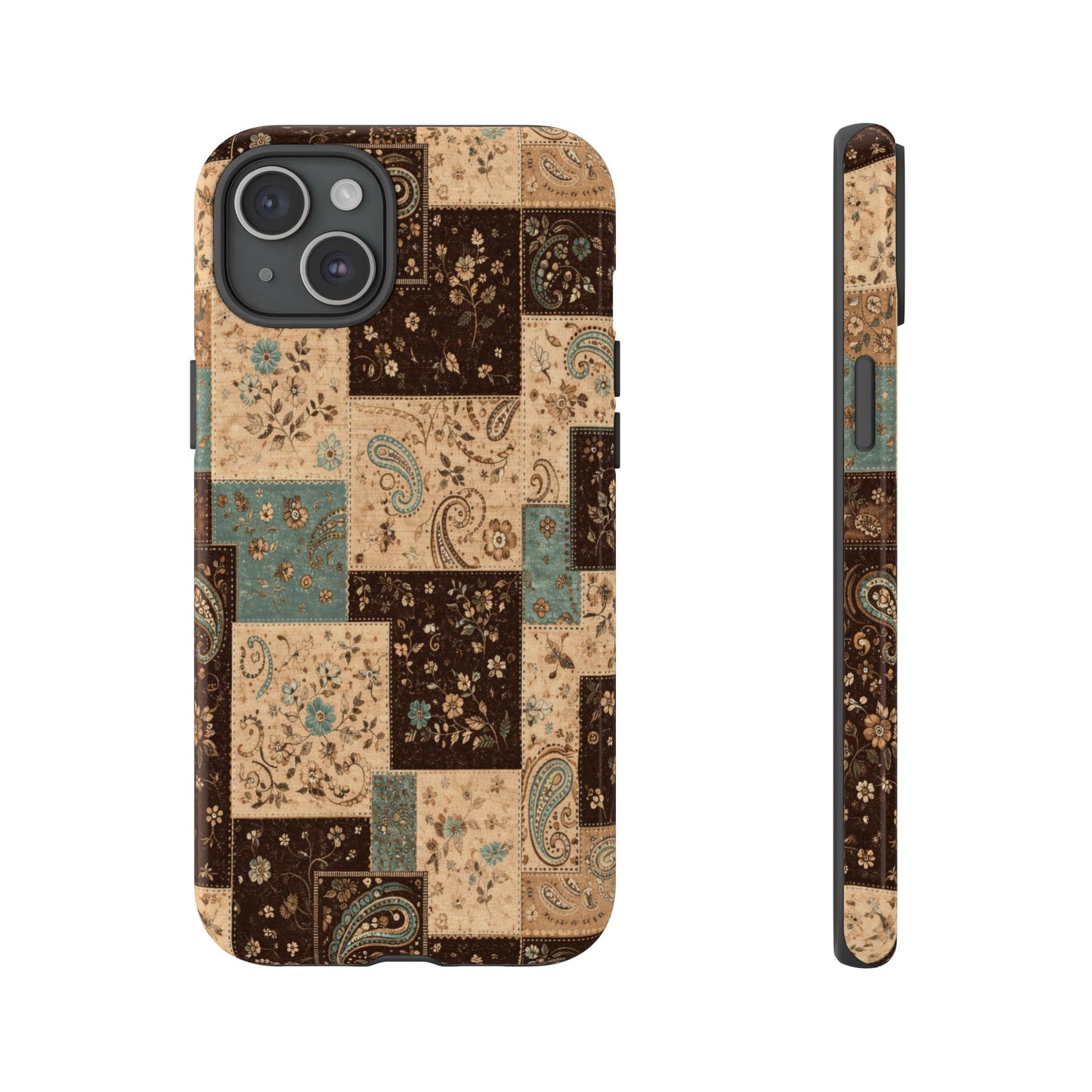 Chocolate Patchwork Tough Case