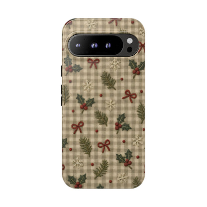 Gingham Holly Tough Case
