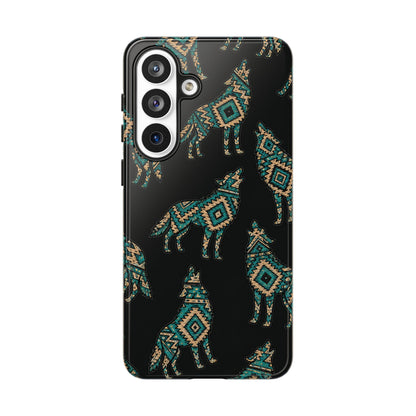 Turquoise Wolf Tough Case