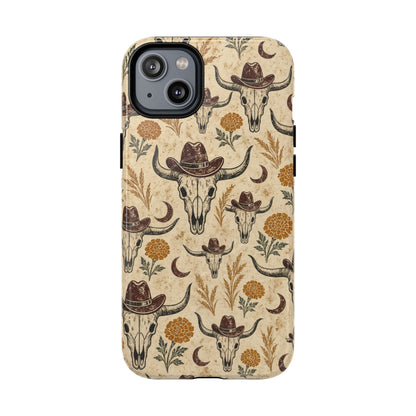 Marigold Skull Magnetic Case
