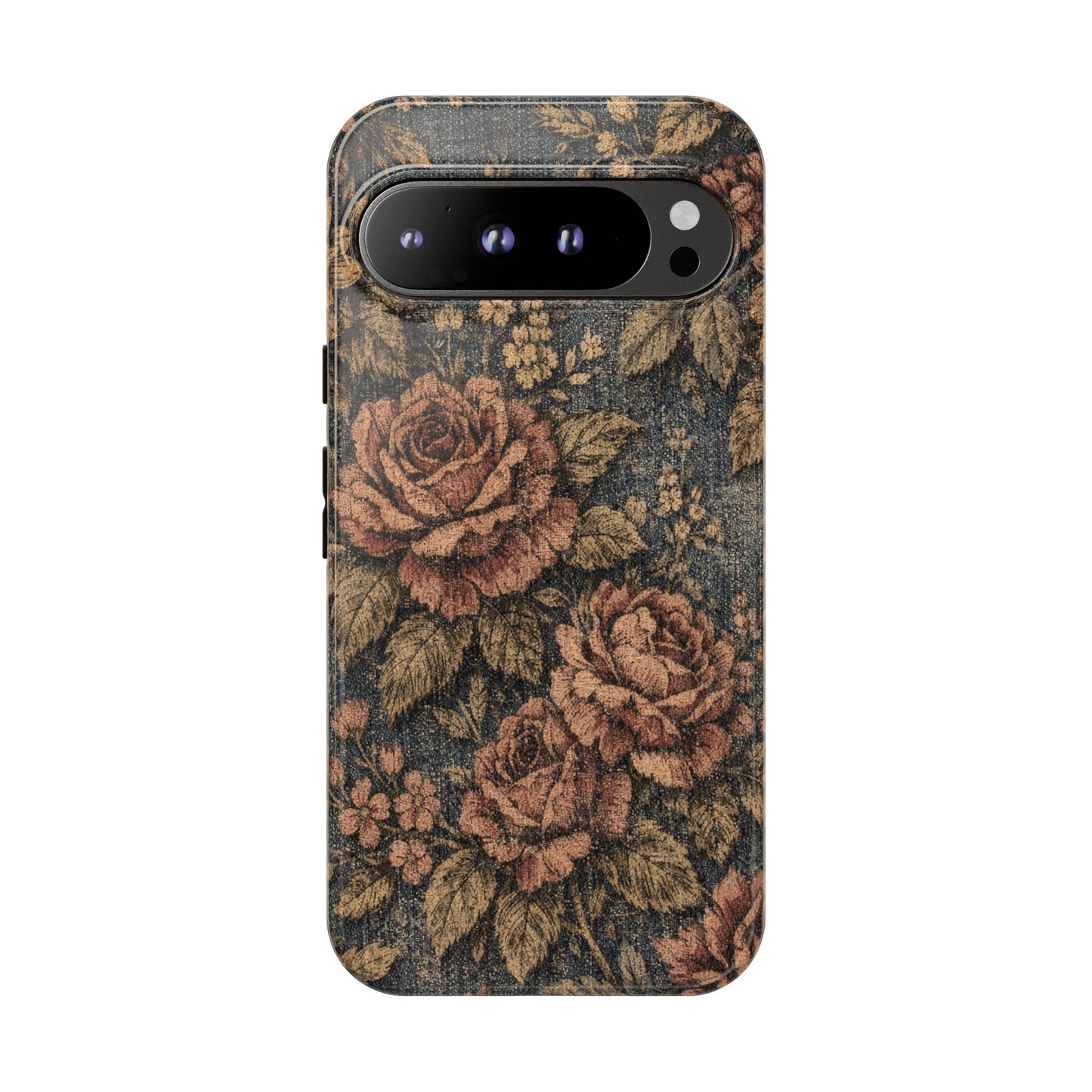 Denim Blooms Tough Case