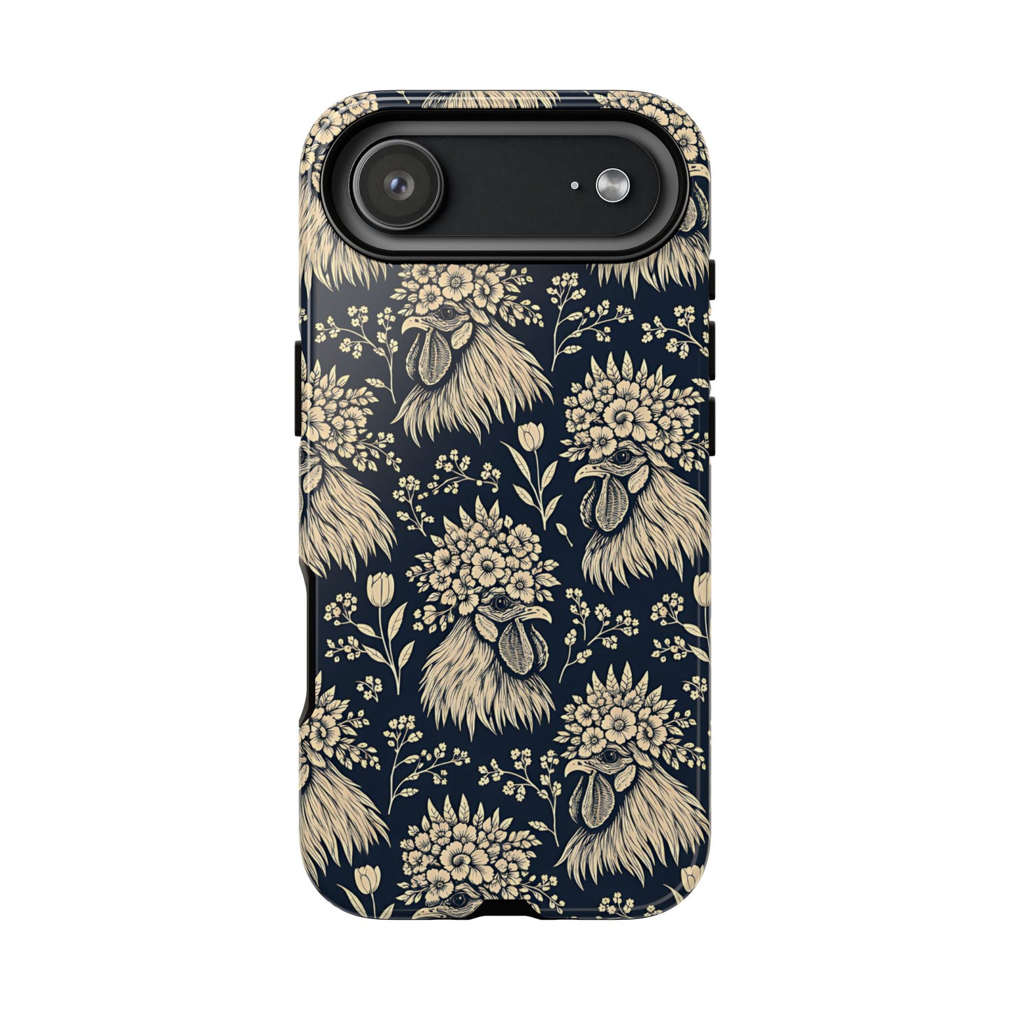 Floral Rooster Tough Case